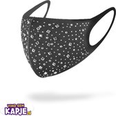 Blingkapje 'Nancy' | Kerstkapje - Kerst mondkapjes | Mondkapje | Bling | Herbruikbaar | Shine | Mondkapjes | Mondmasker |