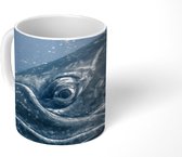 Mok - Ogen - Walvis - Grijs - 350 ML - Beker