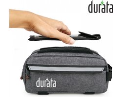 Durata Fiets telefoon houder inclusief tas met ritssluiting monteerbaar op stang