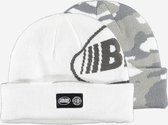 Banlieue Reversible Dept.22 Beanie - Clan de Banlieue Muts - White