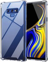 Pure Diamond Samsung Note 9 Hoesje - Samsung Galaxy Note 9 Hoesje Shock Proof Case Transparant Hardcase Hoesjes Back Cover Hoes Extra Stevig