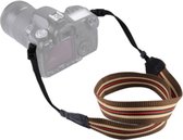 Camera strap - camera riem - fotografie - strepen naturel tinten