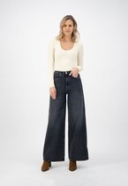 Mud Jeans - Wyde Sara - Jeans - Heavy Black Stone - 32 / 32