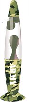 Kreative Lava Lamp Army - Sfeerlamp - Leger - Groen - Tafellamp