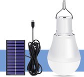 Dakta® Solar Lamp | Lantaarn Buiten | Op zonne-energie | LED lamp | Camping Lamp | Wit