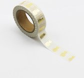 Goudfolie ananas washi tape | 15mm - 10m