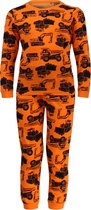 Jongens pyjama all over vrachtwagens 122/128