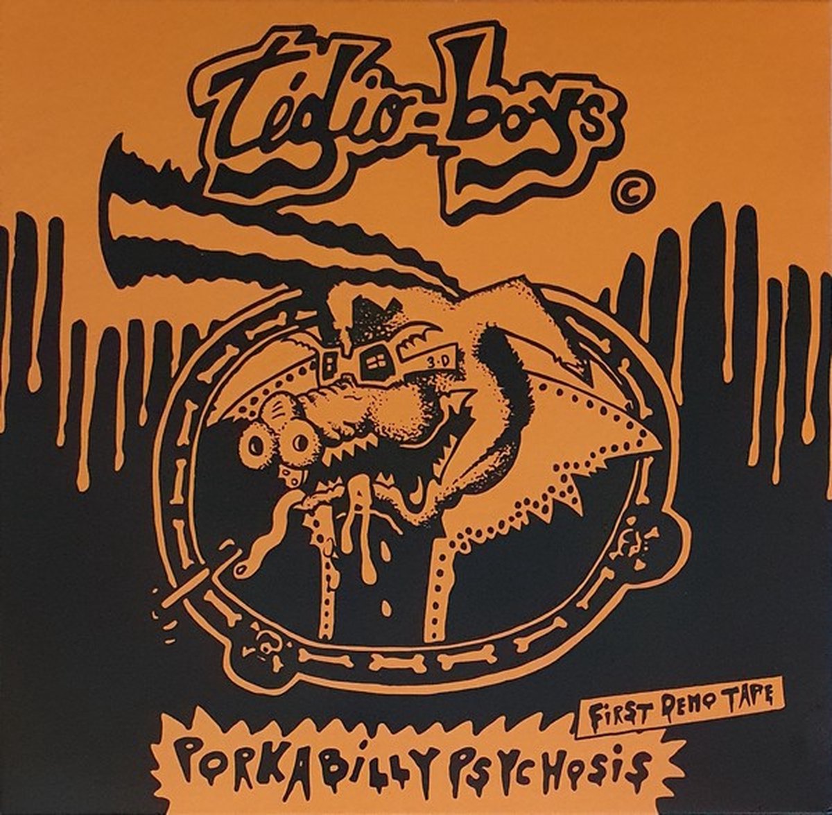 Tedio Boys - Porkabilly Psychosis- The Demo Tape (LP)