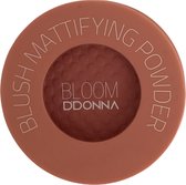 D'Donna - Blush Mattifying Poeder - Warm Roze - Nummer 3 - 12 gram inhoud
