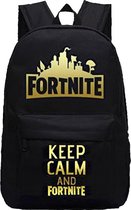 Fortnite Keep Calm and Fortnite Rugtas - tas - schooltas - backpack - baggage - luggage - laptoptas - rugzak -zak