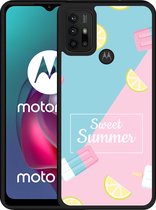 Motorola Moto G10 Hardcase hoesje Sweet Summer - Designed by Cazy