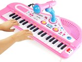 Noiller Speelgoed Piano Met Microfoon - Baby Piano - Kinder Keyboard - 37 Toetsen