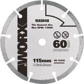 Worx cirkelzaagblad WA5048 diamant 115 mm