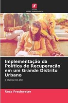 Implementacao da Politica de Recuperacao em um Grande Distrito Urbano