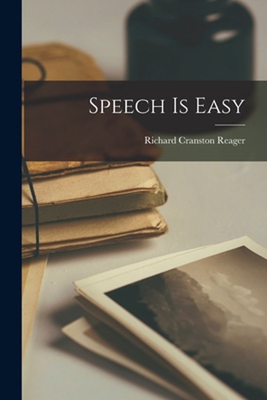 Speech is Easy - cover