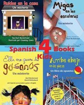 Spanish Picture Books with Pronunciation Guide- 4 Spanish Books for Kids - 4 libros para niños
