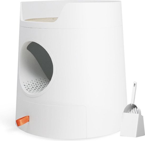 Lifewit Kattenbak Kat met Nepplant & Schepje, Verborgen Kattenbak met Geurcontrole & Koolstoffilter in Woonkamer, Slaapkamer, Hoek, Zwart Lifewit Kattenbak Kat met Nepplant & Schepje, Verborgen Kattenbak met Geurcontrole & Koolstoffilter in Woonkamer, Slaapkamer, Hoek, Zwart