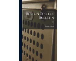 Boston College Bulletin; 1931