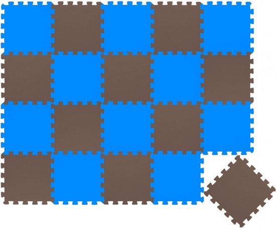 Van dag Één: 27-delige Baby Puzzel Speelmat - 30x30 EVA