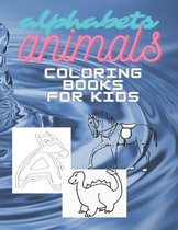 alphabets animals coloring books for kids