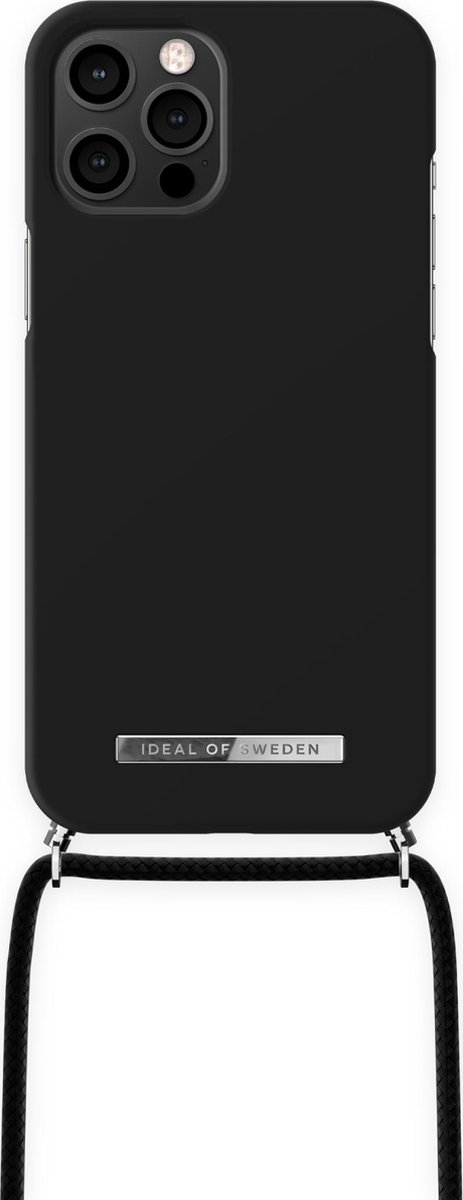 Ideal of Sweden Ordinary Phone Necklace Case iPhone 12/12 Pro Ultra Black