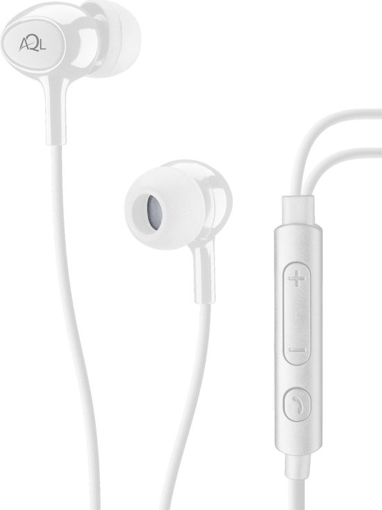 AQL Acoustic+ Headset Inear 3,5mmconnector Wit