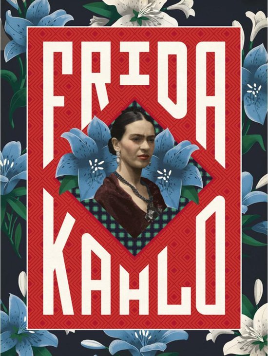 Frida Kahlo Art Print Frida Kahlo rood