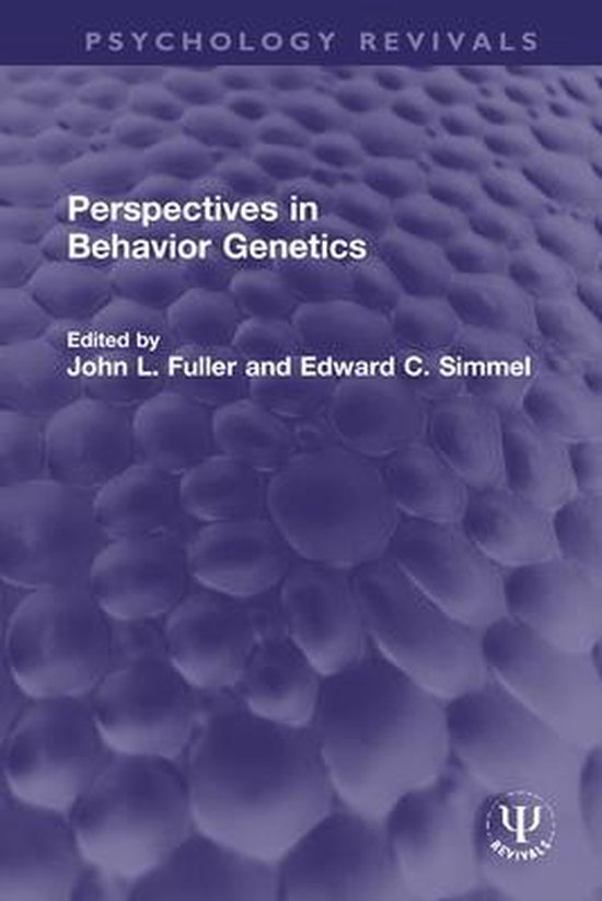 Psychology Revivals - Perspectives in Behavior Genetics - cover