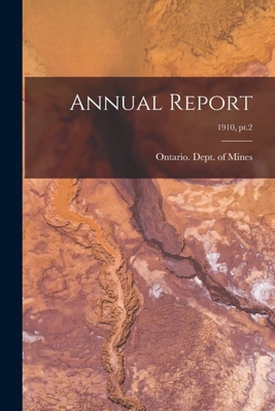 Annual Report; 1910, pt.2 - cover