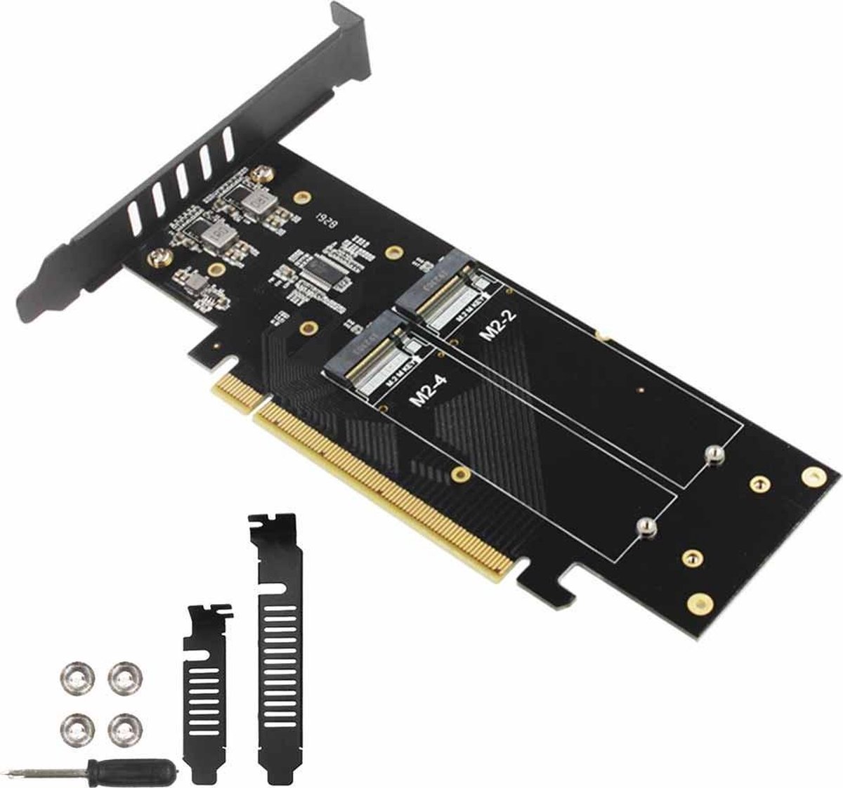 M.2 X16 Om 4X Nvme PCIE3.0 GEN3 X16 Om 4 * Nvme Raid Card