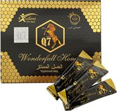 Honing Kruidenpasta zakjes - Turkse kruiden melange | Wonderful honey Epimedyumlu herbal - Zakje | Gold Q7