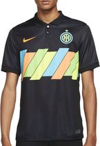 Nike Inter Milaan Sportshirt - Maat S  - Mannen - zwart - geel - groen - blauw