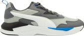 Puma Sneakers - Maat 43 - Unisex - Donkergrijs/grijs/wit/blauw
