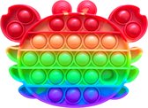 Nieuwe Pop It Fidget Toy - Pop It Regenboog - Nieuw - Fidget Toys - Pop Bubble - Rainbow