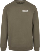 FitProWear Sweater Heren - Olijf - Maat S - Sweater - Trui zonder capuchon - Hoodie - Crewneck - Trui - Winterkleding - Sporttrui - Sweater heren - Heren kleding - Crew neck - Swea