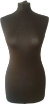 Lagume - dames paspop - hoes - zwart - maat 32 t/m 46 - buste