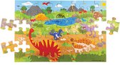 Bigjigs Toys Houten Vloerpuzzel Dinosaurus 48 stukken