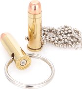 Lucky Shot USA - Ball Chain Bullet Necklace .38 Special (kogelketting/hanger)
