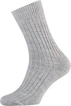 Socke - 2 Pack Noorse Sokken - Nordic Thermo -  Maat 43-46 - 2 Paar - Kleur Grijs