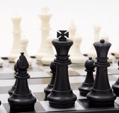 Opvouwbaar schaakbord - mini schaak bord – Schaakspel – met schaakstukken – Schaakspellen – Magnetisch - Draagbaar