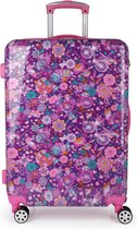 Gabol Medium Koffer Abril - 64 cm - TSA slot - Paars