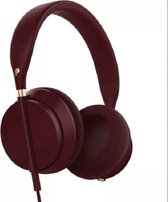 Crown Plugged Over-ear Hoofdtelefoon wine/Rood- Bedrade Koptelefoon- Headset