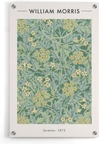 Walljar - William Morris - Jasmine II - Muurdecoratie - Plexiglas schilderij