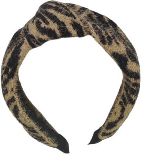 Haarbanden met knoop - Stoffen dames diadeem - Zwart, Roze, Oaker - Set 3 stuks kopen? - Dat is leuk winkelen