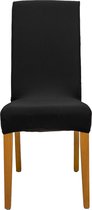 Housse de siège Bandal® | Housses de chaises | housse de chaise chaise de salle à manger | housses pour chaises | Fabriqué à la main à NL | 95% coton |  Noir