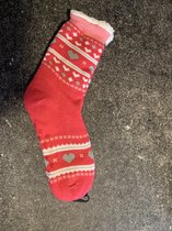 Kerstsokken - huissokken - anti slip - maat 35-38 - Happy socks