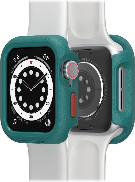 Otterbox LifeProof Geschikt voor Apple Watch Case - Maat: 40mm - aqua - hoesje - beschermhoes - protector - bescherming