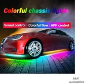 Auto Led verlichting - Underglow Led Strip Licht -Mobiele app - 12V