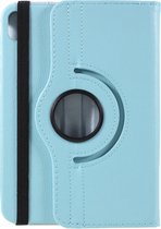 Arara Hoes Geschikt voor iPad Mini 6 (6e generatie) (2021) draaibare hoes - bookcase - Licht Blauw