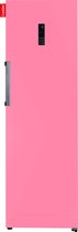 COOLER LARGEFREEZER-ABUB Diepvriezer, E, No Frost, 260l, 6+1 drawers, Bubblegum Pink Satin All Sides